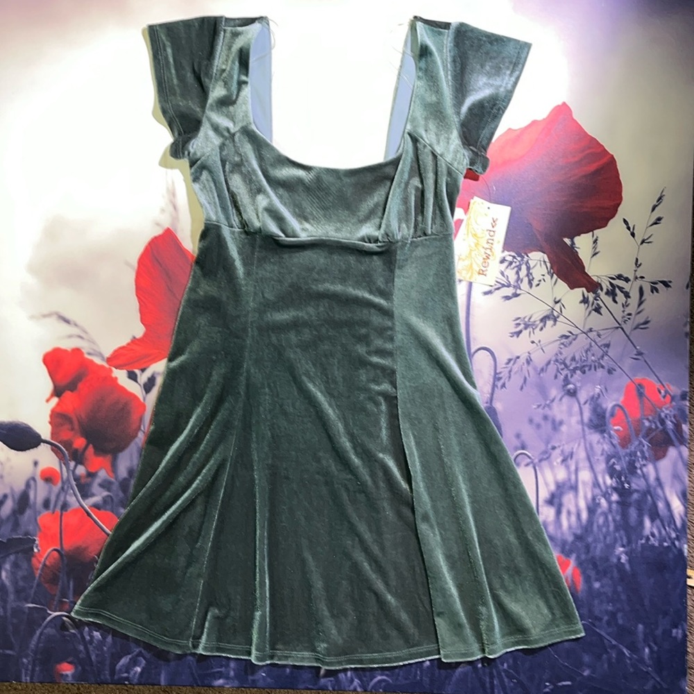 Velvety dress